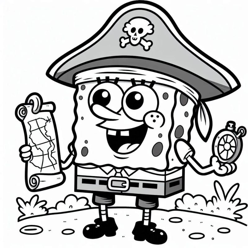 Aventura Pirata com Bob Esponja