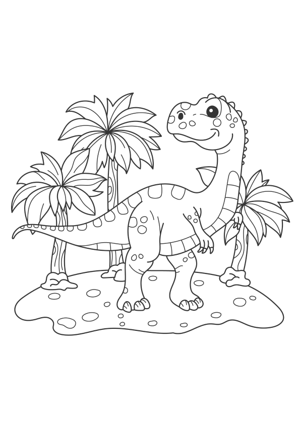 Aventura Pré-histórica com Dinossauro Sorridente