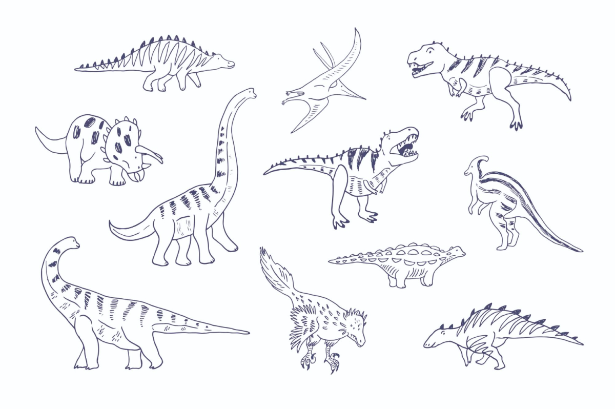 Aventura Pré-Histórica: Dinossauros em Cores
