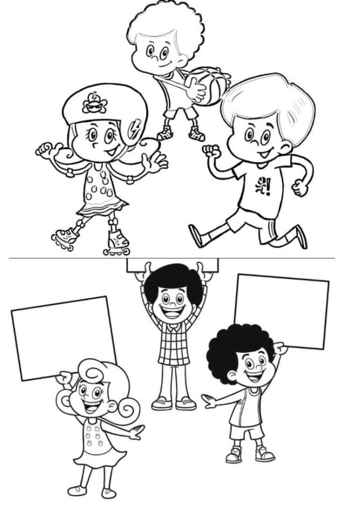 Aventuras Coloridas com os Amiguinhos
