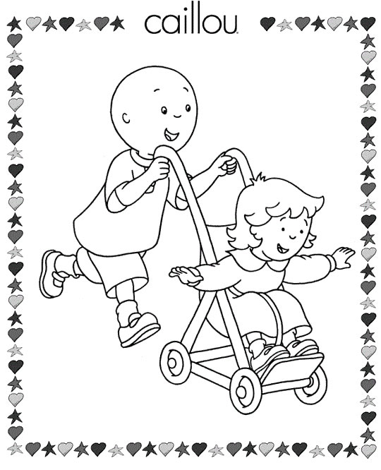 Aventuras Coloridas com Caillou e Rosie
