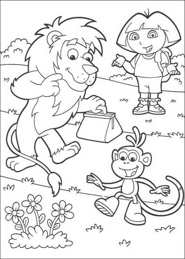 Aventuras Coloridas com Dora e Seus Amigos