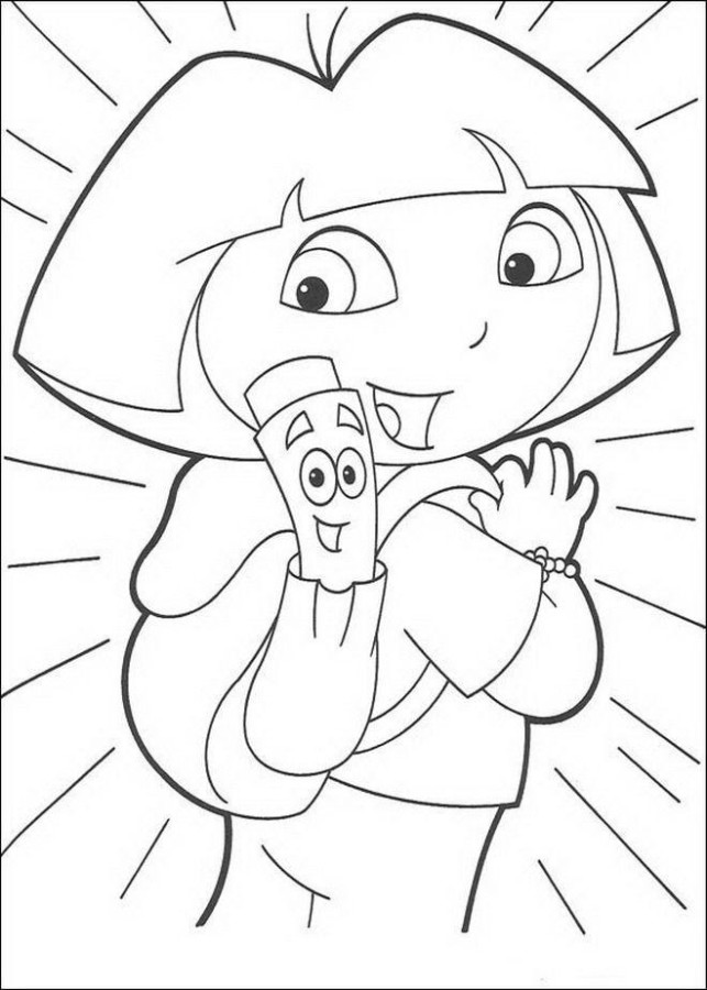 Aventuras Coloridas com Dora e Mapa