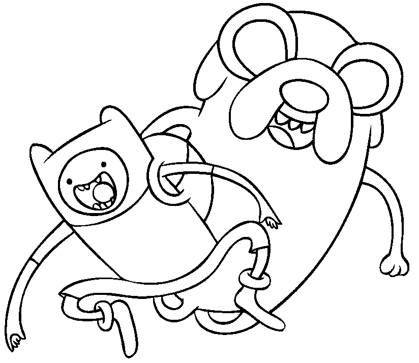 Aventuras Coloridas com Finn e Jake