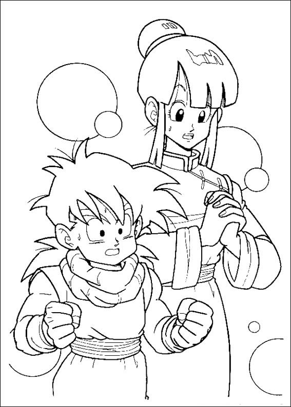 Aventuras Coloridas com Goten e Chichi