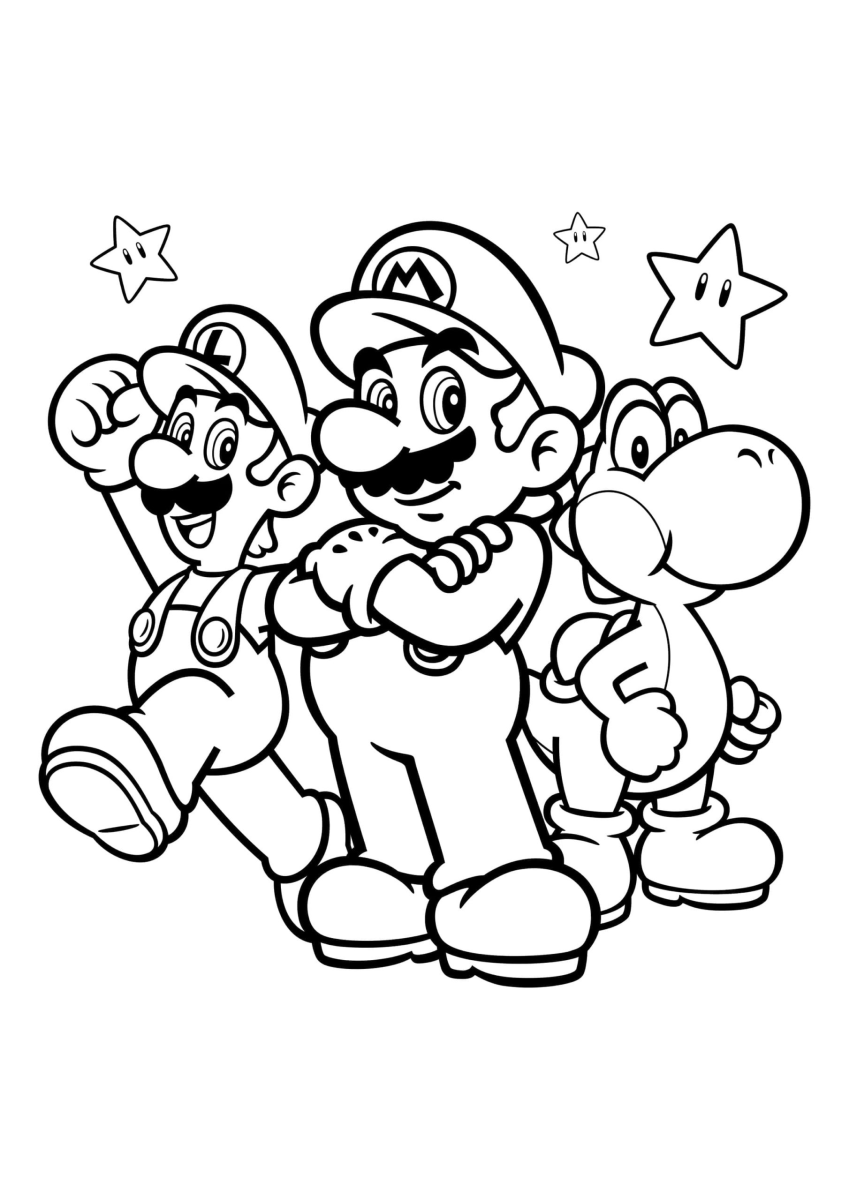 Aventuras Coloridas com Mario e Yoshi