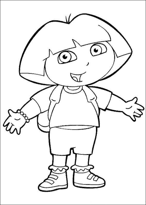 Aventuras para Colorir com Dora, a Exploradora
