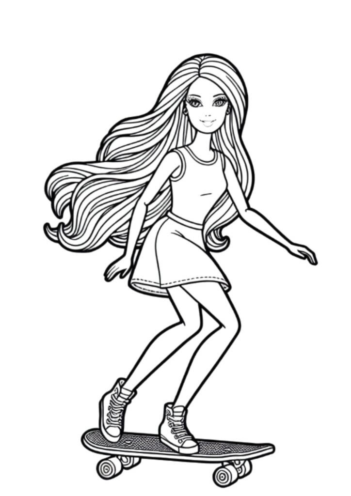 Aventuras de Skate com Barbie