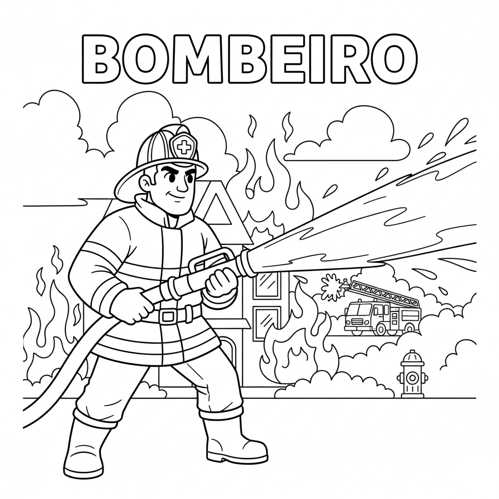 Aventuras de um Corajoso Bombeiro