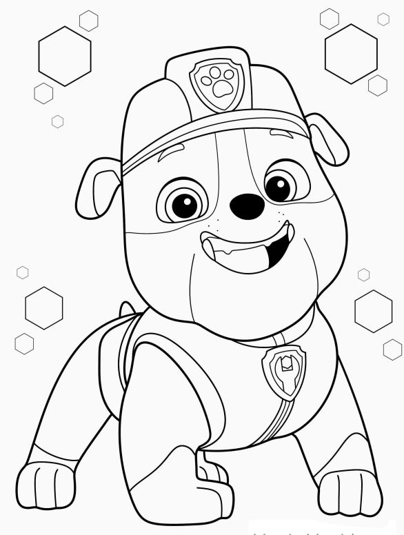 Aventuras do Rubble em Preto e Branco