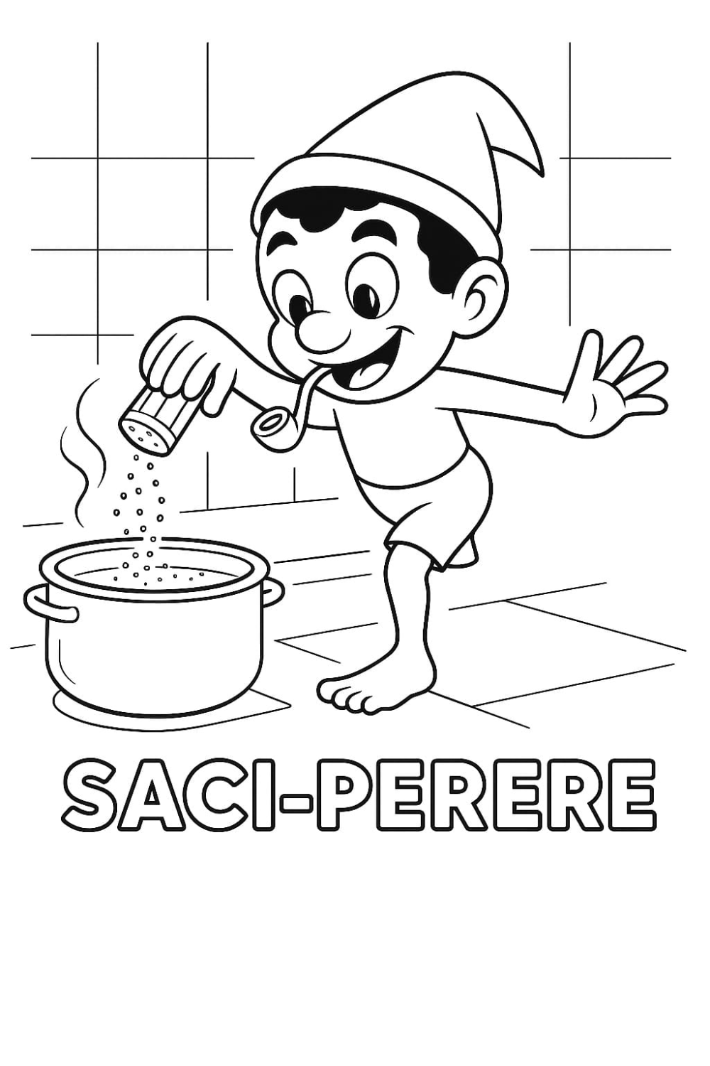 Aventuras do Saci-Pererê na Cozinha