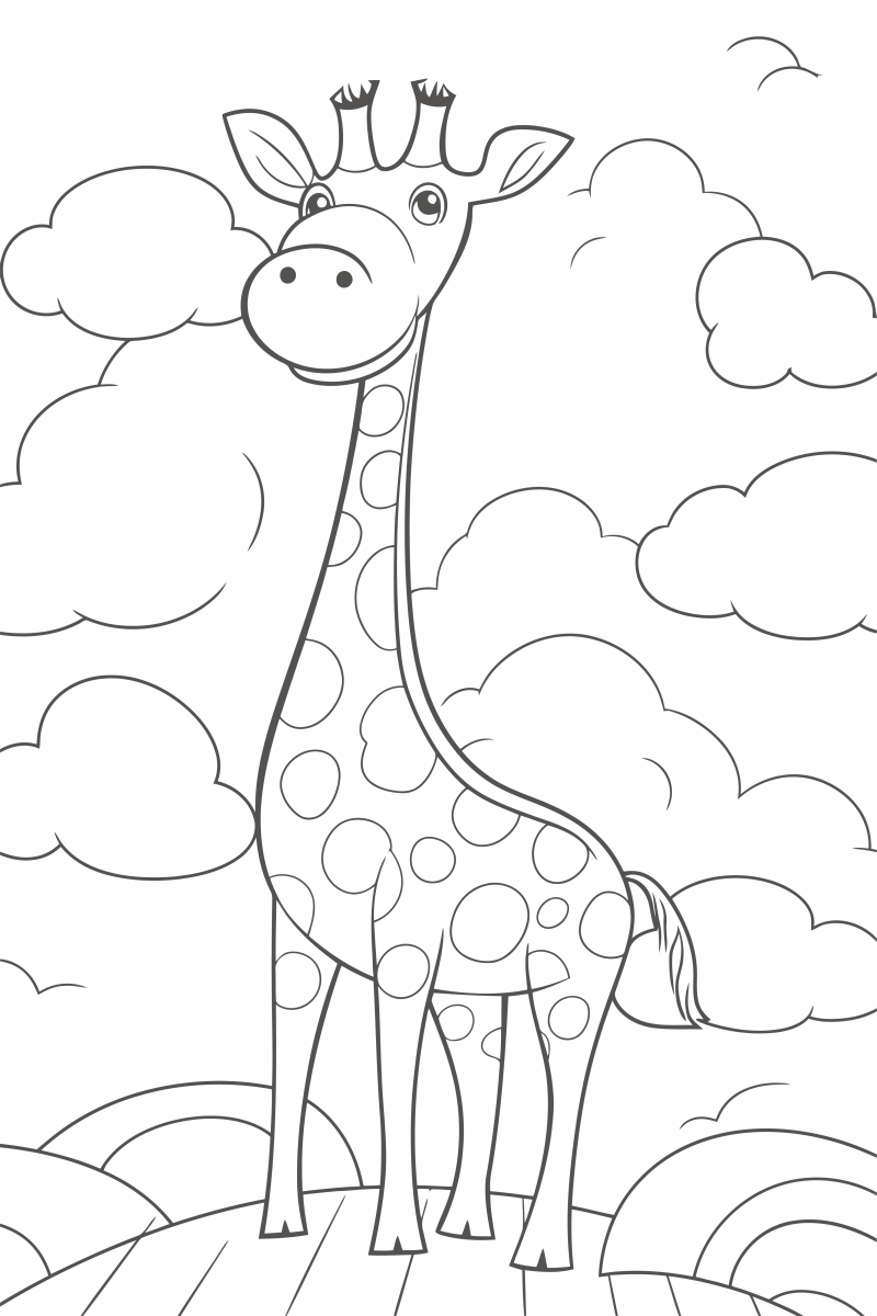 Aventuras de uma Girafa no Céu