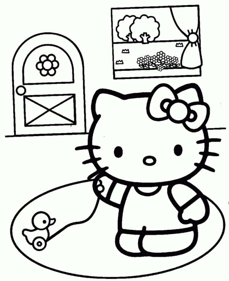 Aventuras de Hello Kitty com o Patinho Brinquedo