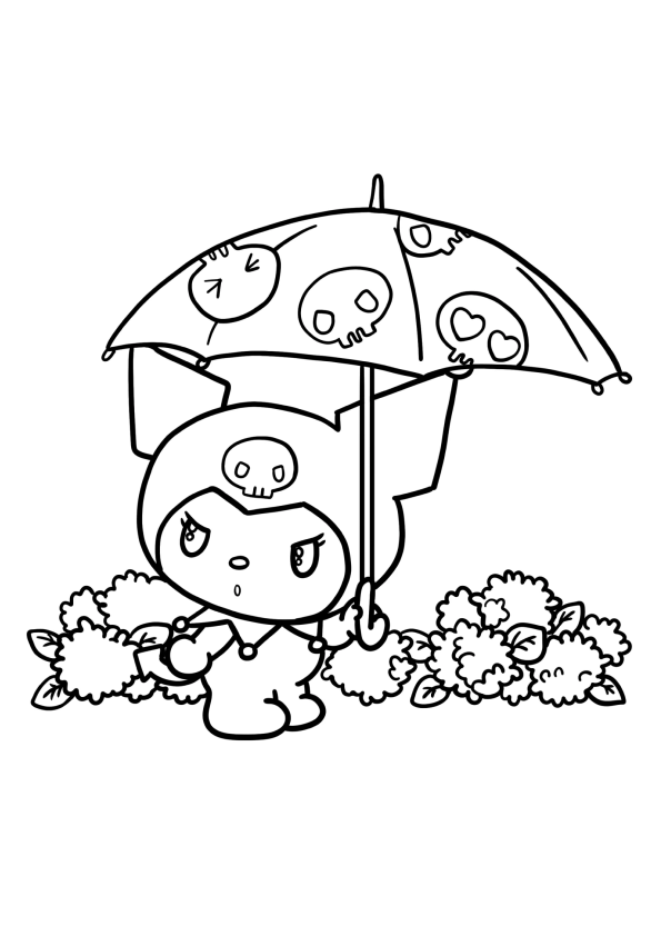 Aventuras de Kuromi em Dias Chuvosos