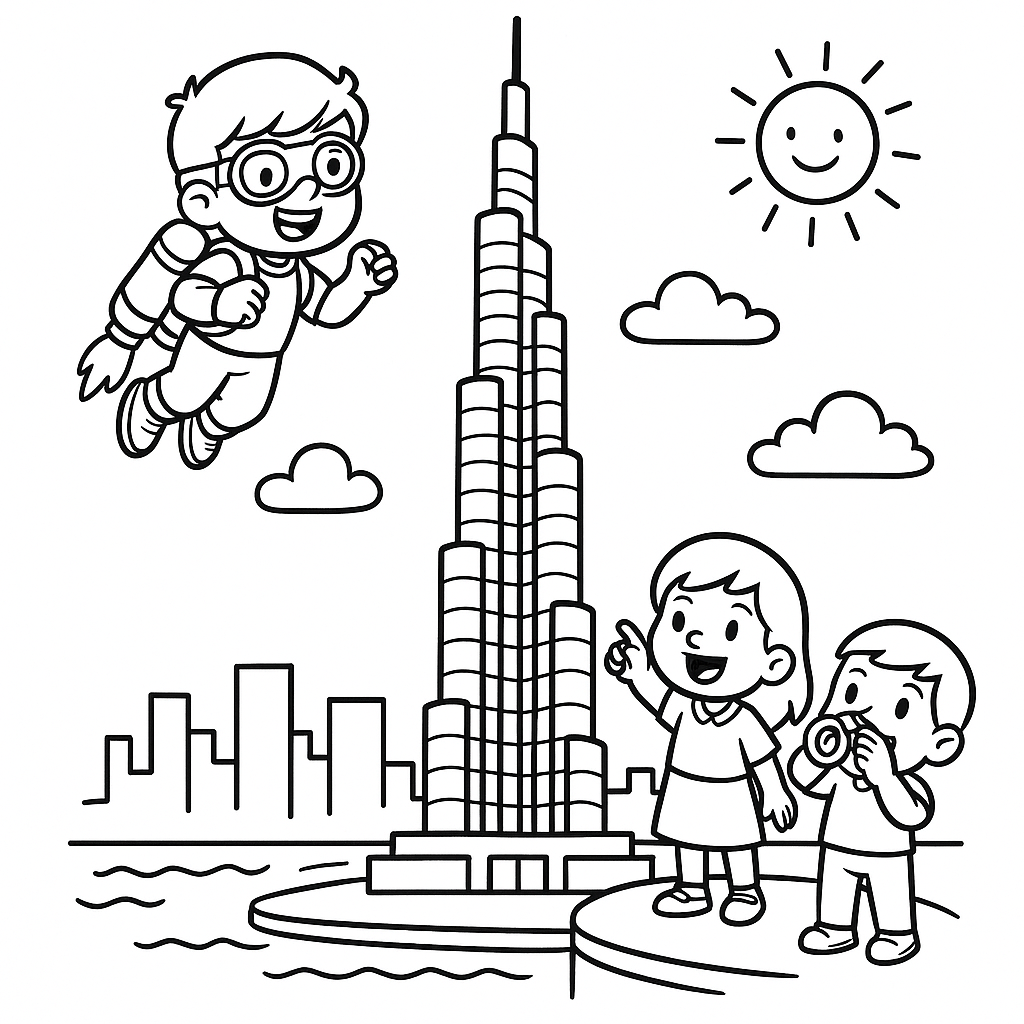 Aventuras no Céu com Amigos Animados