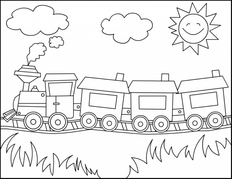 Aventuras de Trem sob o Sol Radiante