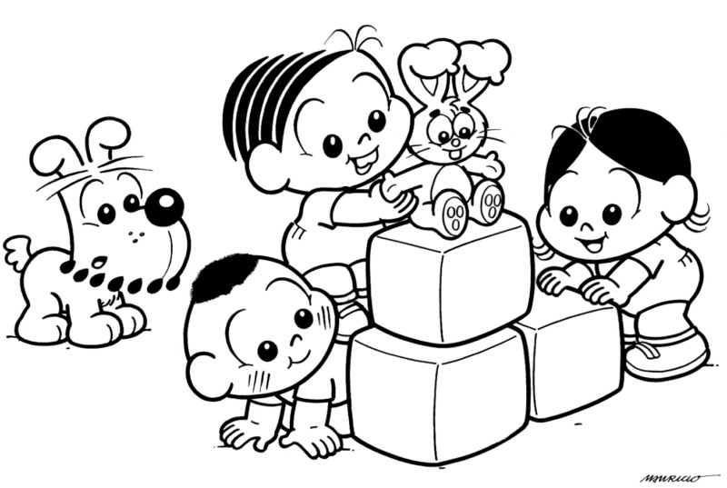 Aventuras da Turma da Mônica com Bidu e Coelhinho