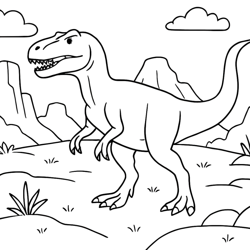 Aventure-se com o Tiranossauro!
