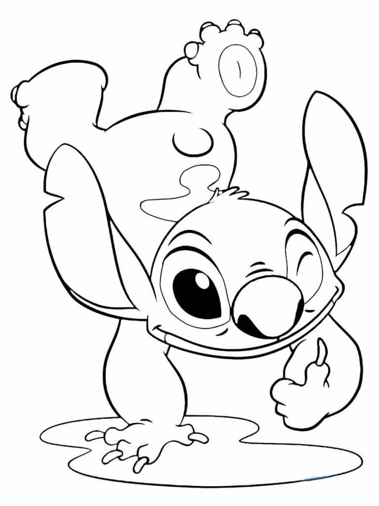 Aventure-se com Stitch Acrobata
