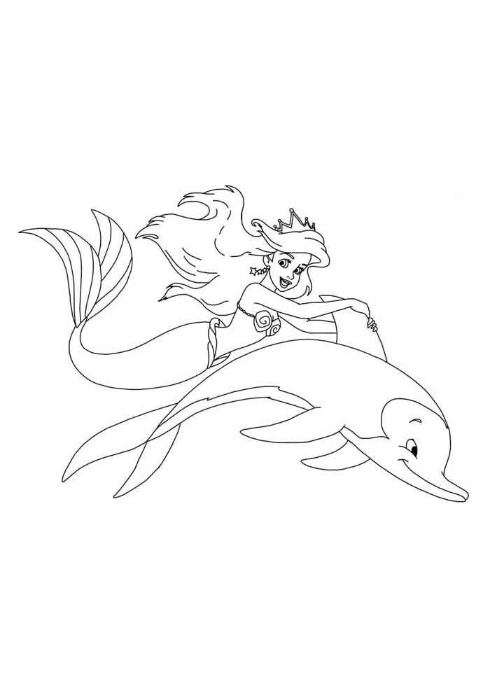 Aventure-se no Oceano com Ariel e o Golfinho Amigável