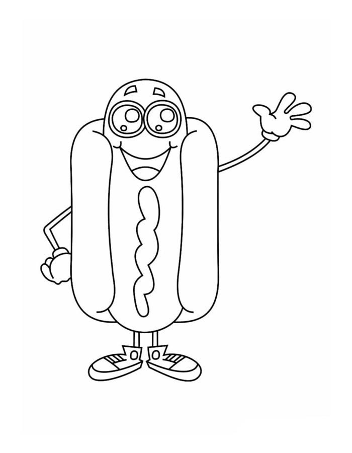 Aventureiro Kawaii Hot Dog