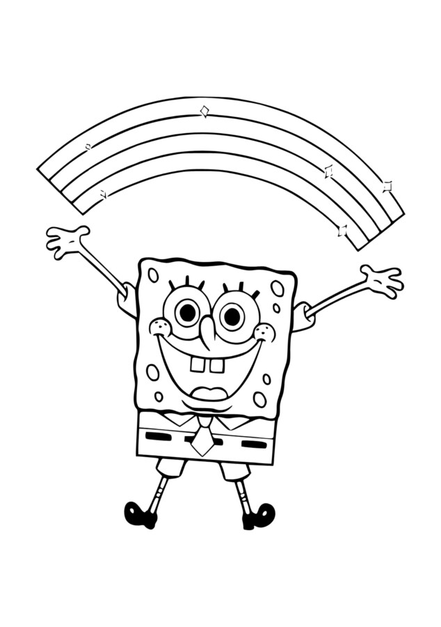 Bob Esponja e o Arco-Íris Mágico