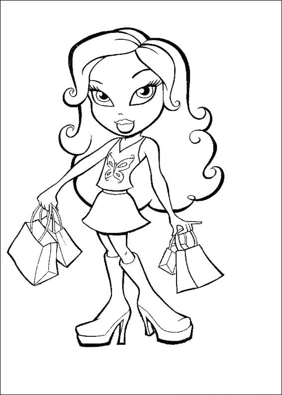 Bratz Glamour em Dia de Compras