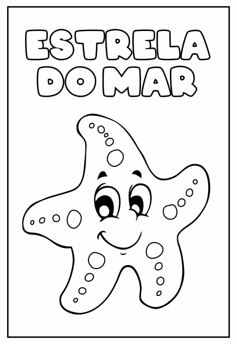 Brinque com a Estrela do Mar Sorridente