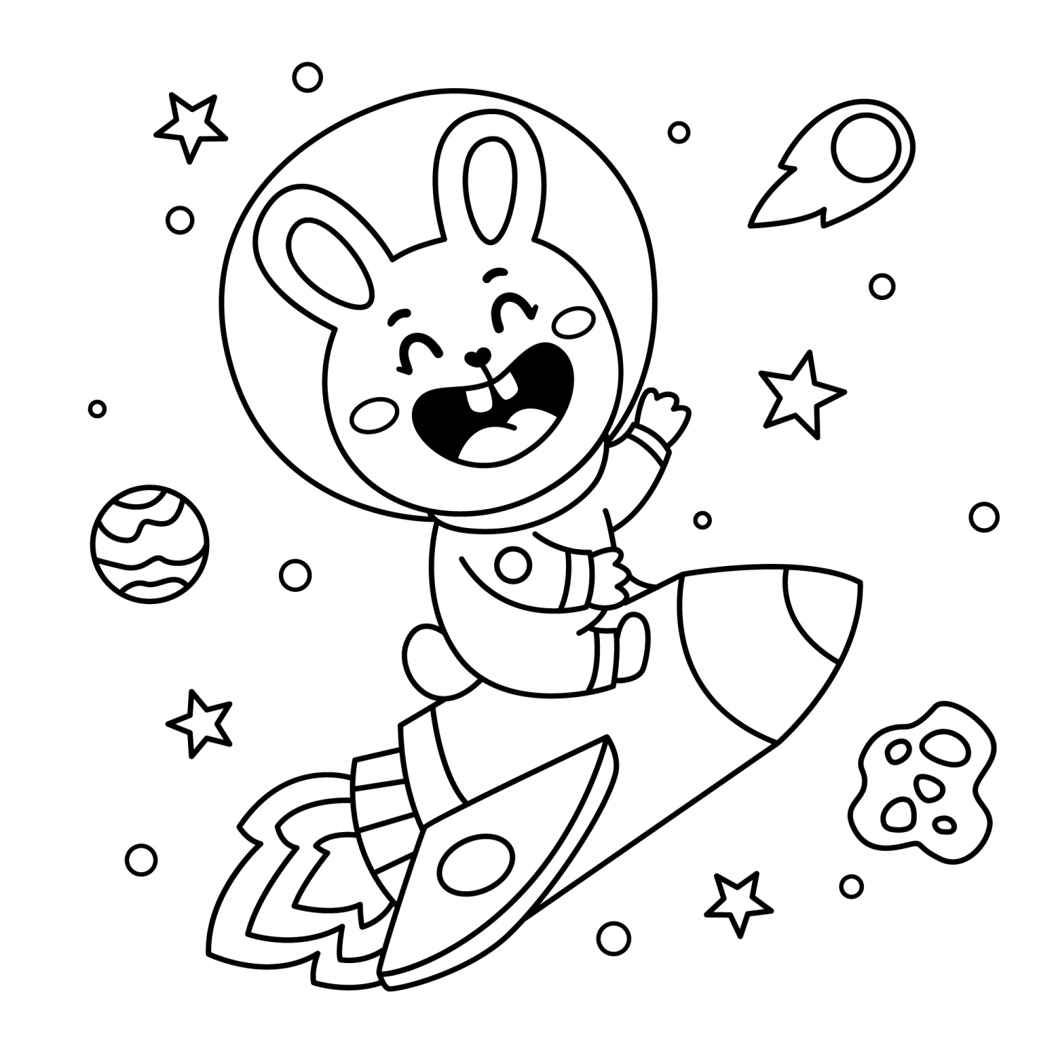 Bunny Espacial Aventuras Cósmicas
