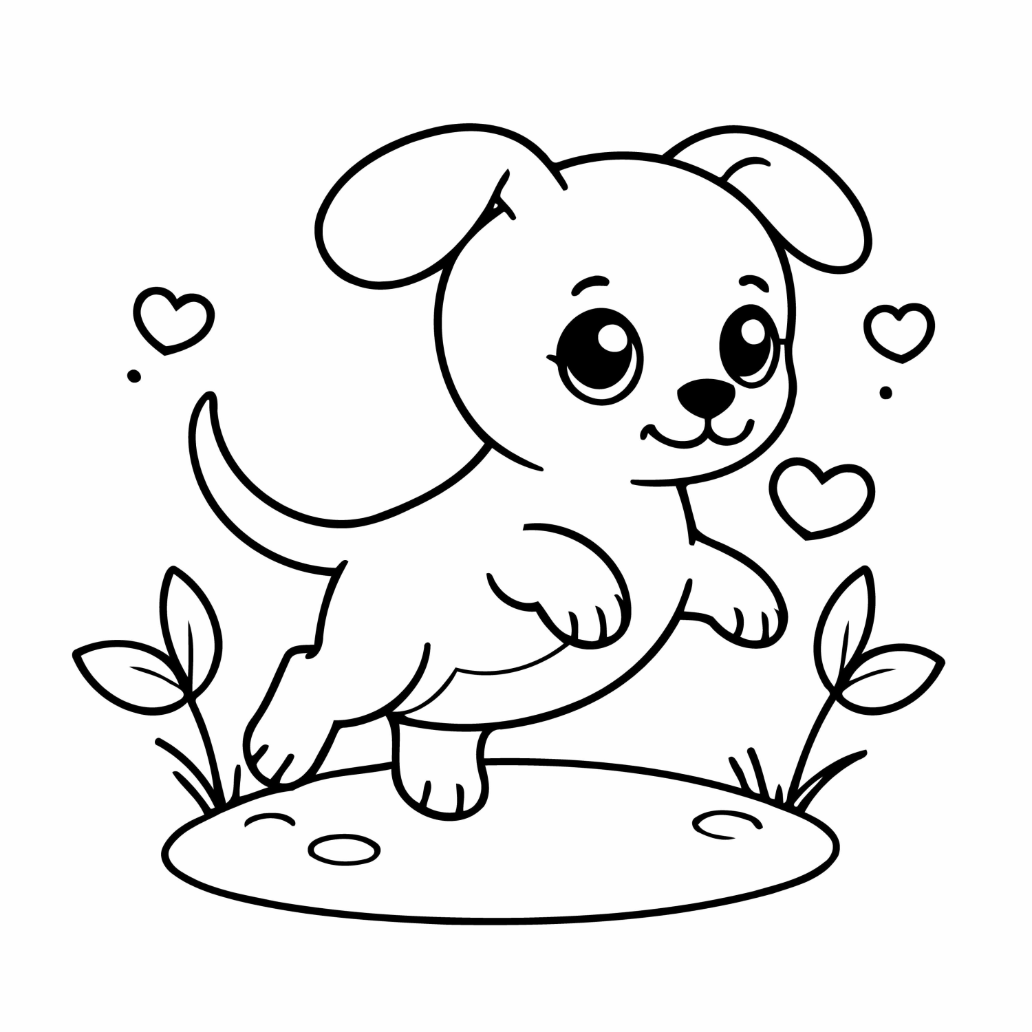 Cachorrinho Feliz em Aventura