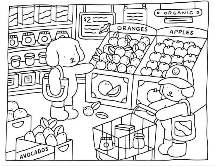 Cachorrinhos no Mercado: Hora de Comprar!
