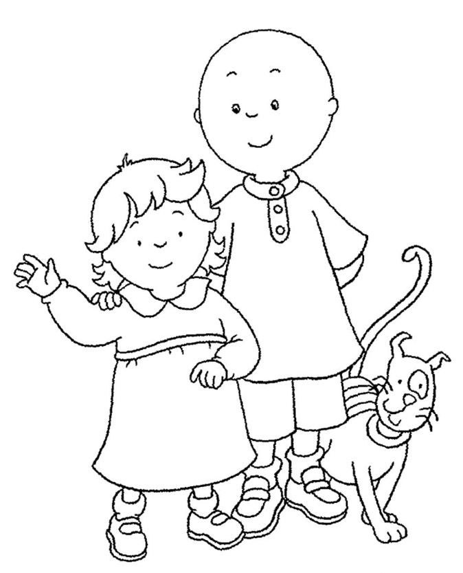 Caillou e Seu Mundo Encantado