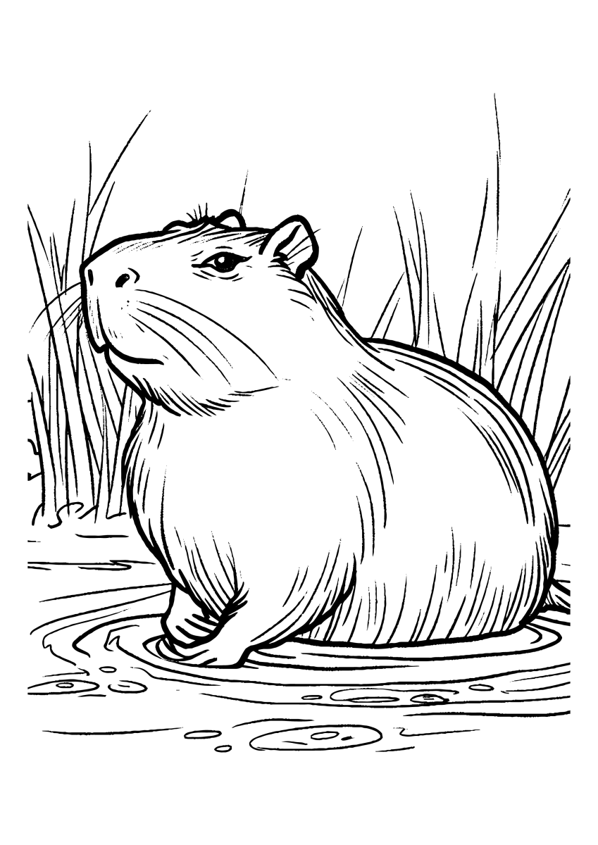 Capivara Serenidade