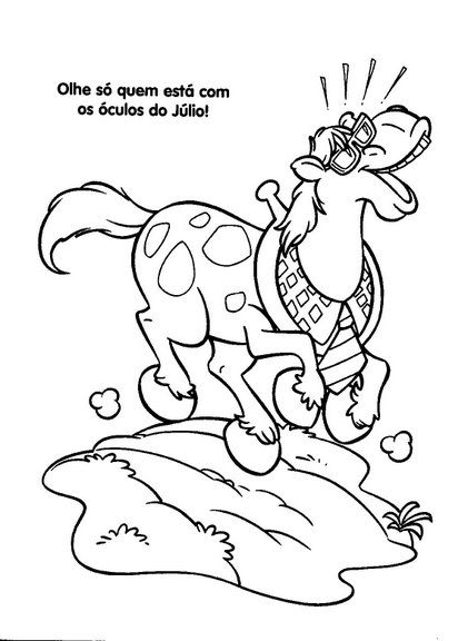Cavalo da Fazenda Animada de Cocoricó