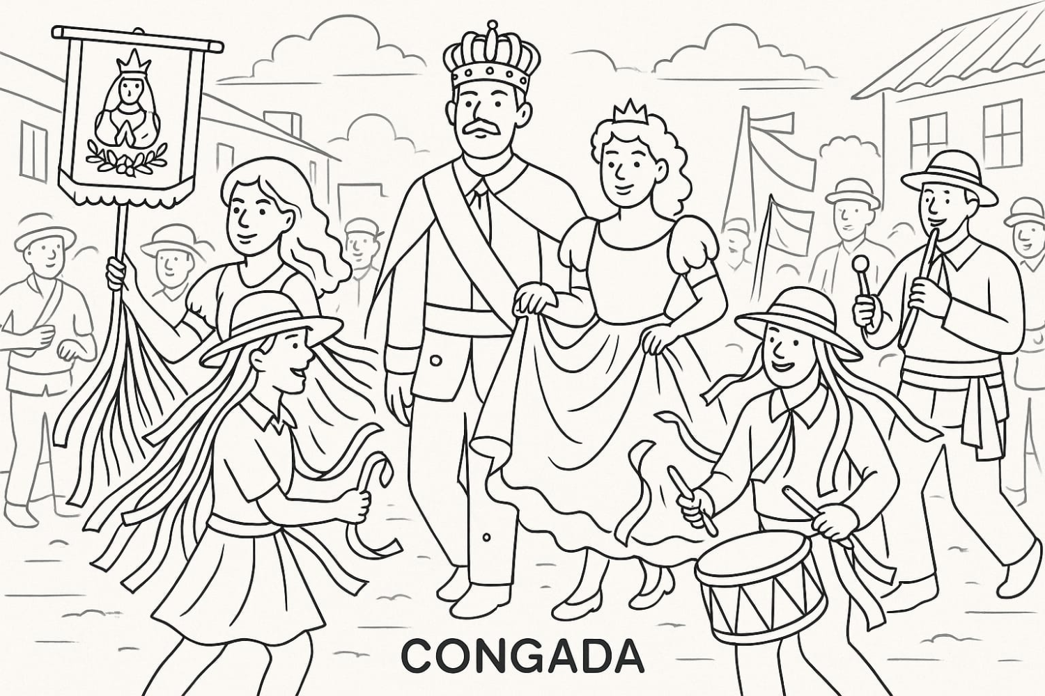 Celebração da Congada