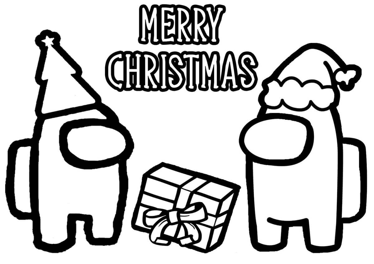 Celebre o Natal com Among Us!