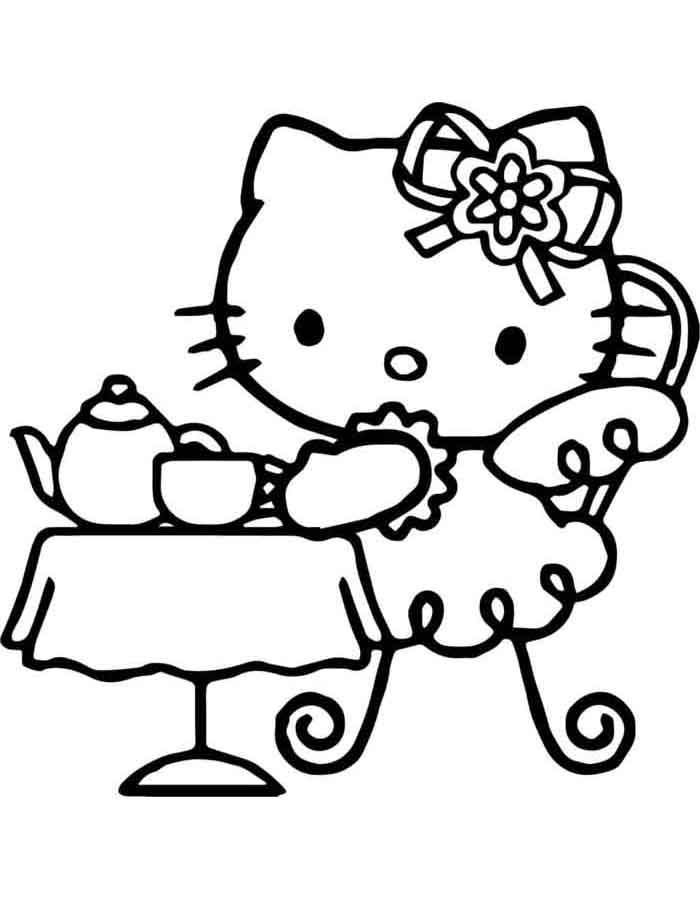 Chá da Tarde com Hello Kitty