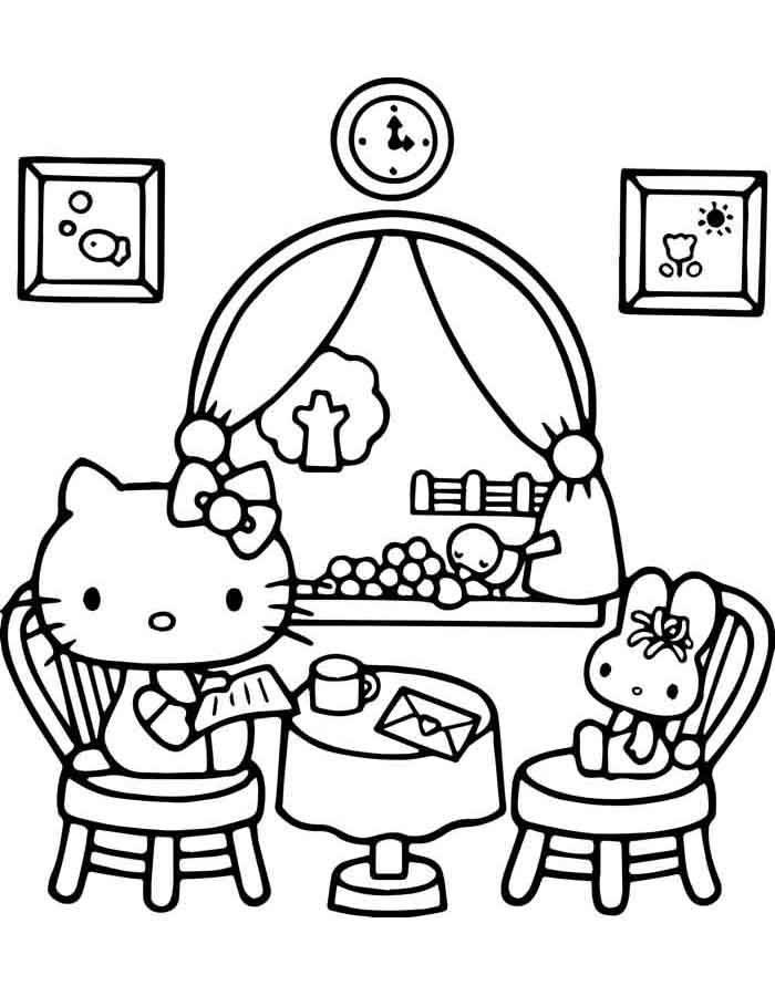 Chá da Tarde com Hello Kitty e Amiga