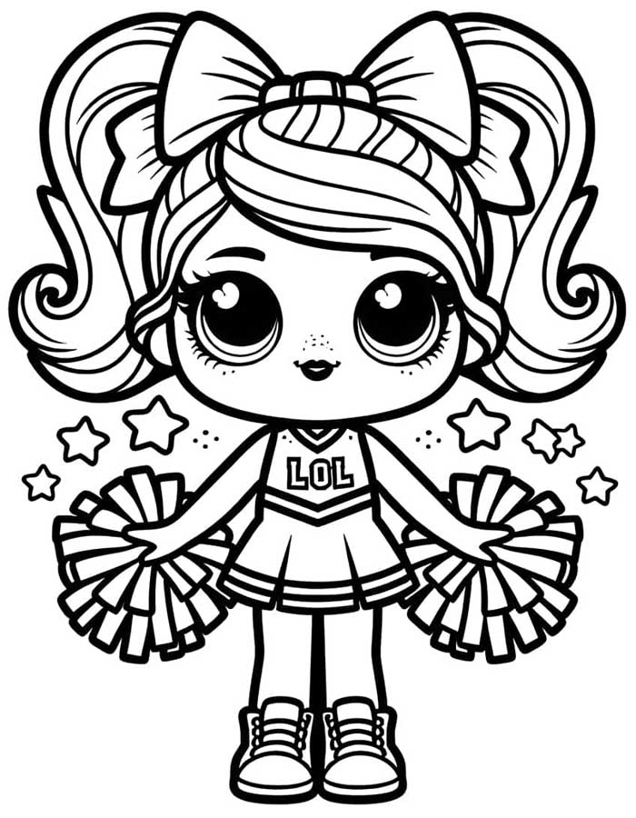 Cheerleader Magic no Mundo LOL Surprise