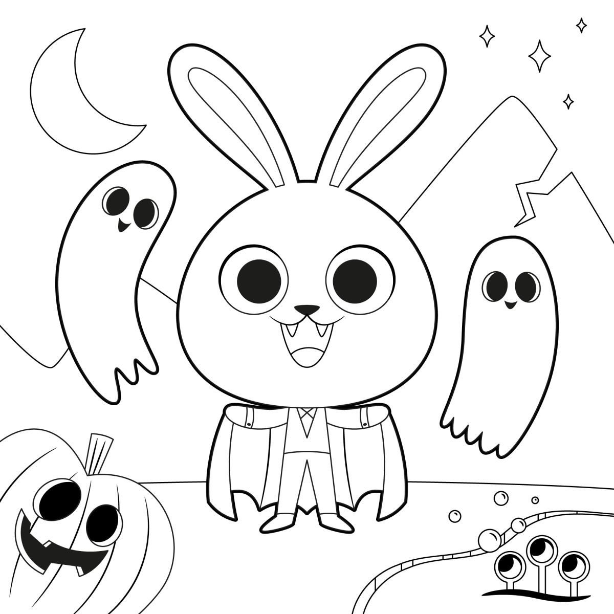 Coelhinho Vampiro e Seus Amigos Fantasmagóricos