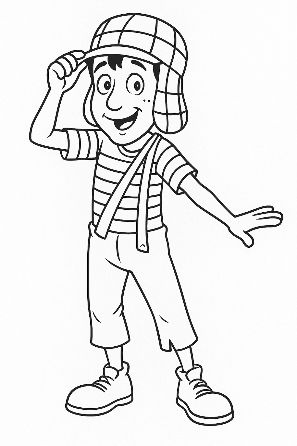 Colorindo a Alegria do Chaves