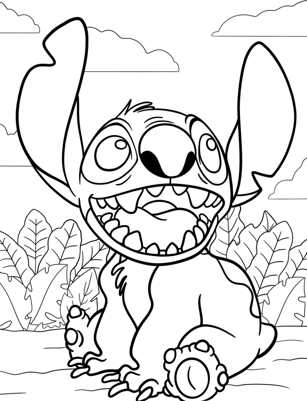 Colorindo a Aventura de Stitch