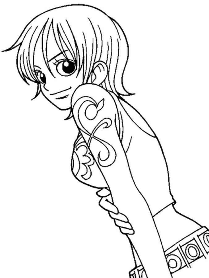 Colorindo a Aventura: Personagem de One Piece