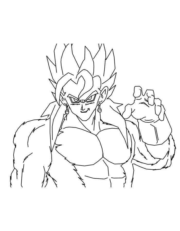 Colorindo a Fusão Supersaiyajin