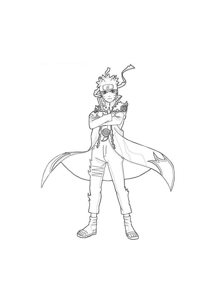 Colorindo a Jornada Ninja de Naruto