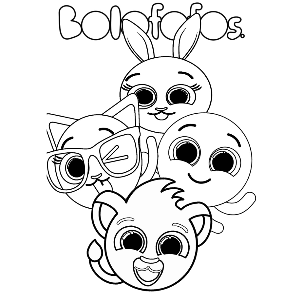 Colorindo os Adoráveis Bolofos