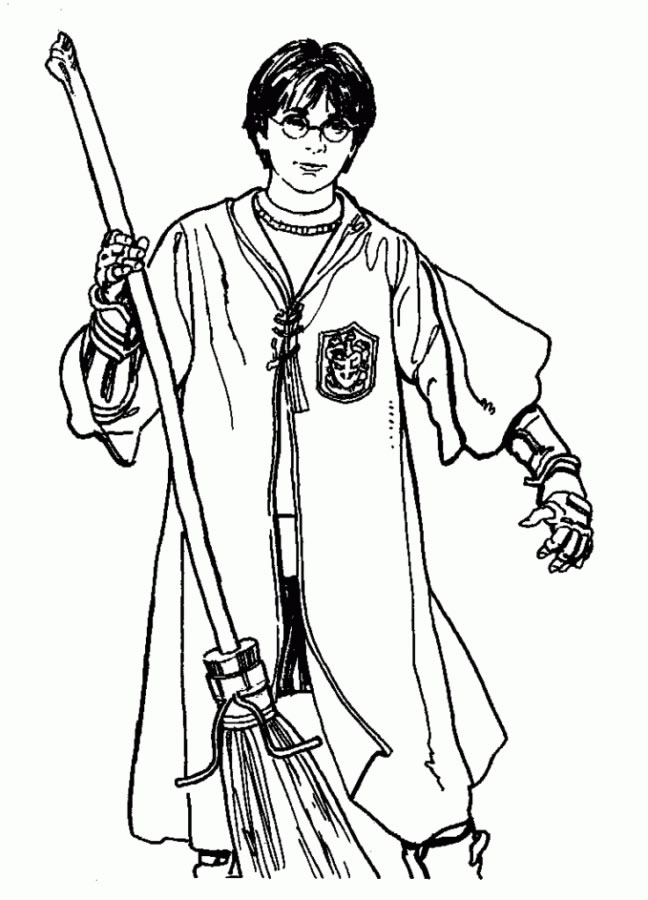 Colorindo Aventuras de Harry no Quadribol