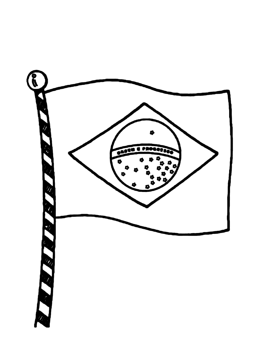 Colorindo a Bandeira do Brasil