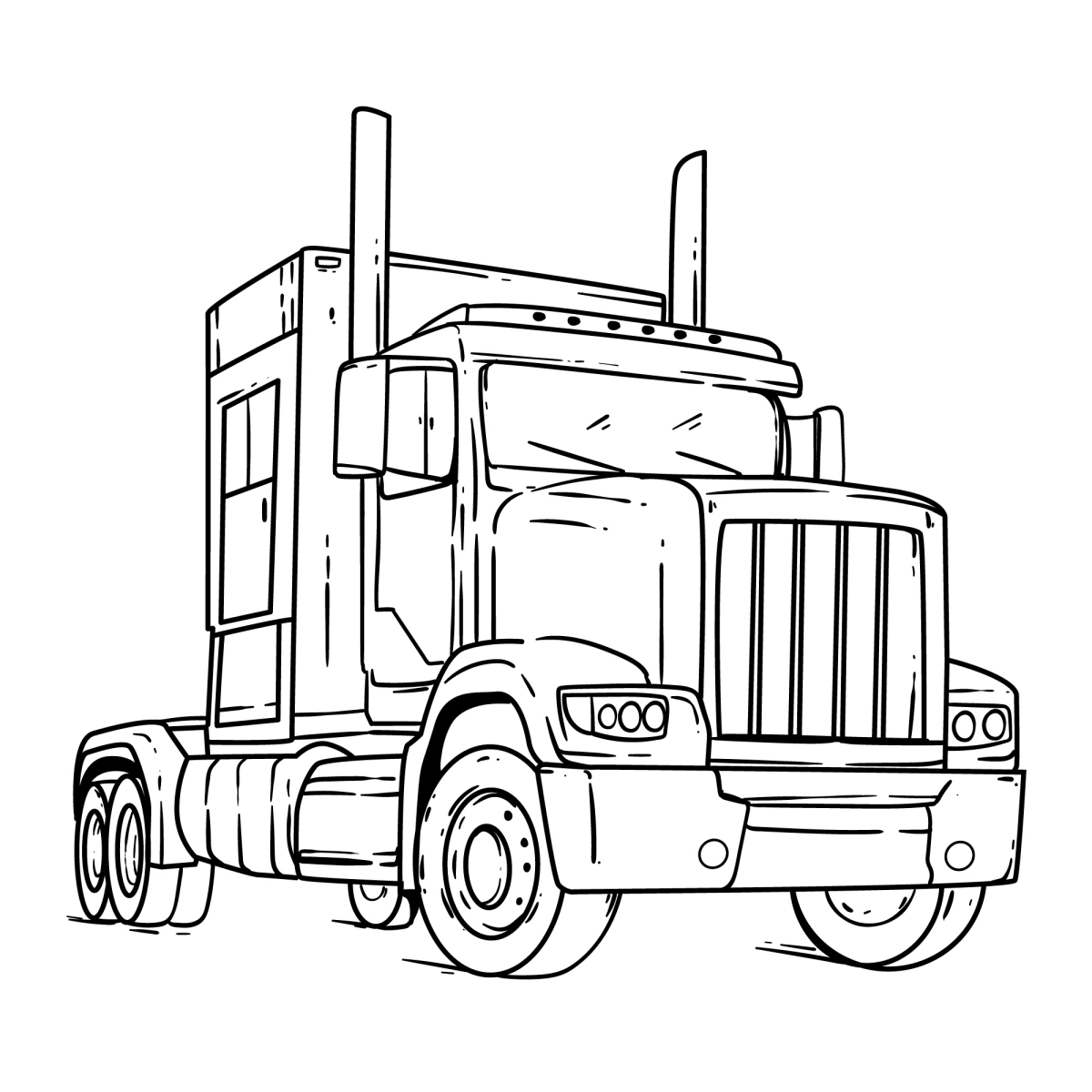 Colorindo o Ícone: Caminhão Inspirado em Transformers