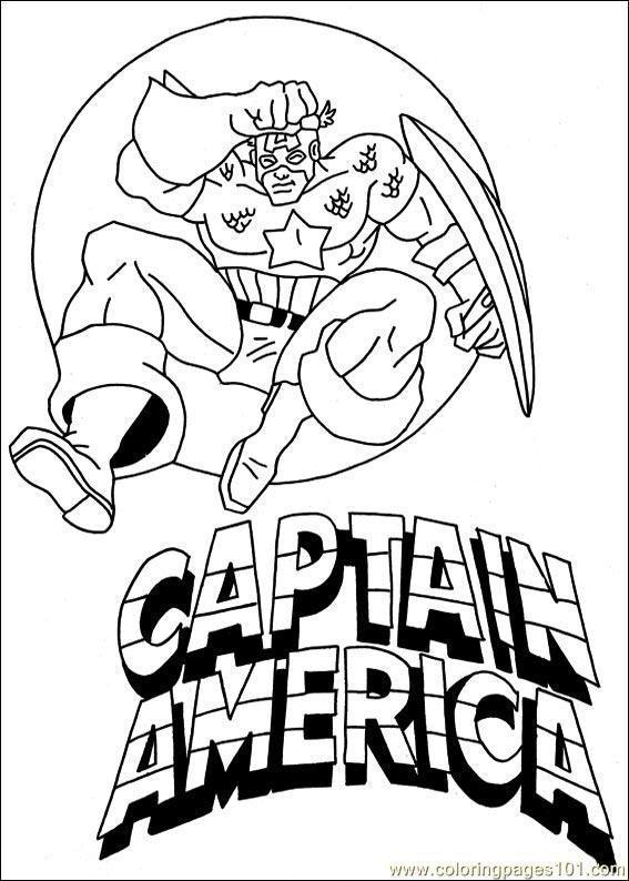 Colorindo o Capitão América em Ação